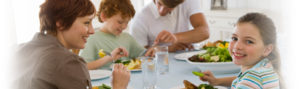 family meals, alimentation, healthy eating
