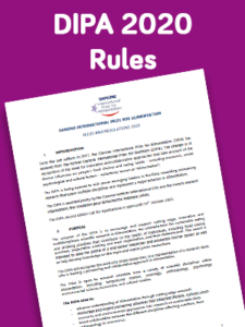 Règles et règlements DIPA 2020
