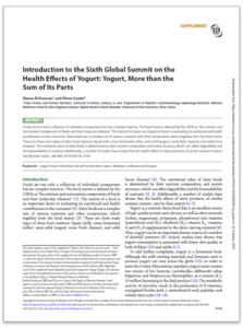 YINI Nutrition 2018 proceedings on nutrient density